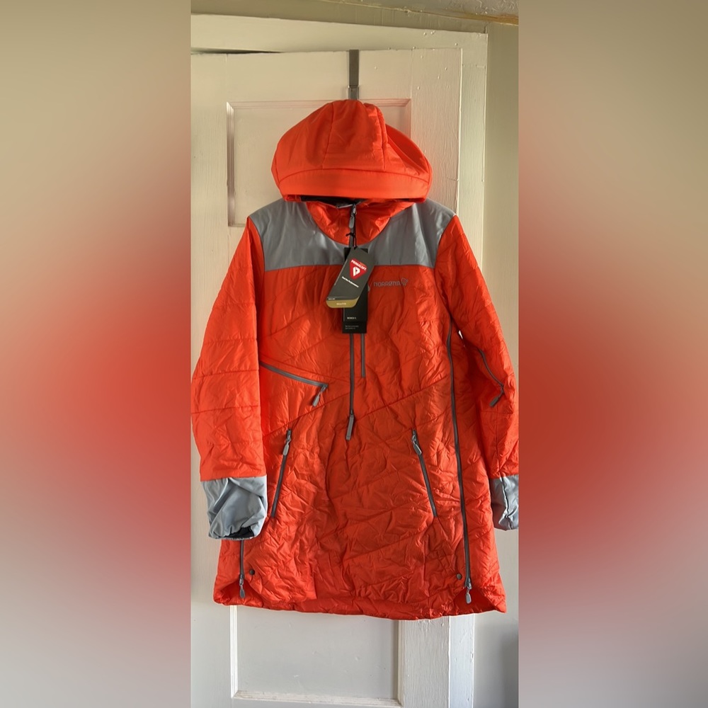 Norròna woman’s large multi-purpose nano three-quarter length hybrid jacket